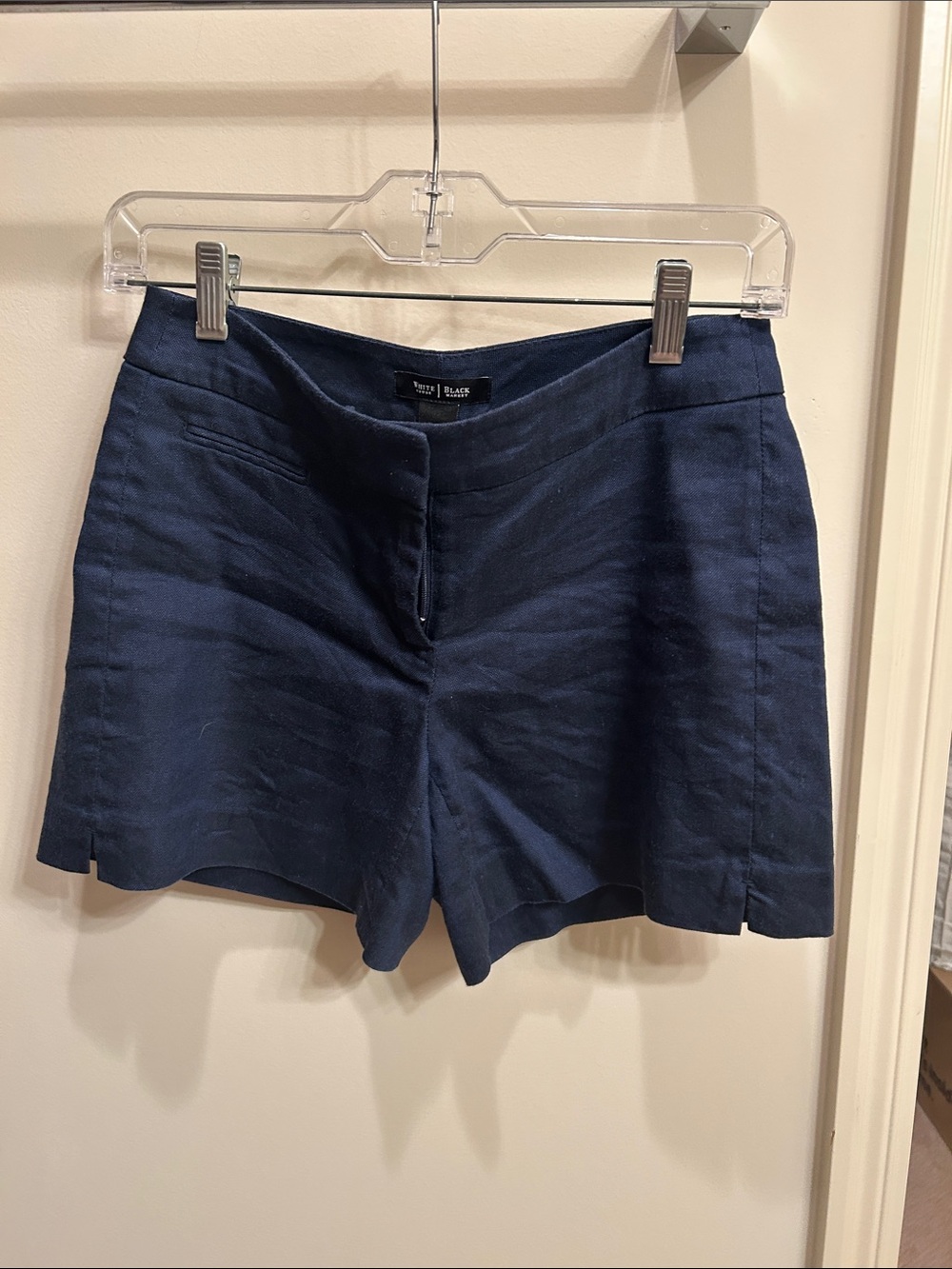 White House Black Market Navy Women's Tailored Shorts
